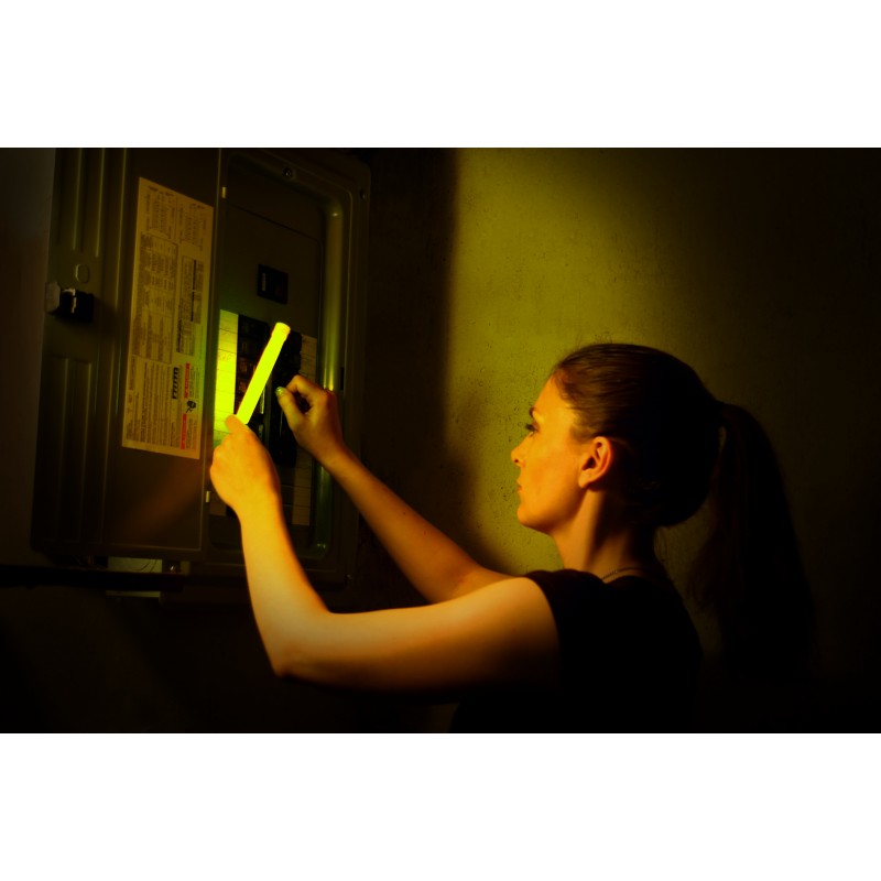 6" SNAPLIGHT YELLOW LIGHTSTICK (15CM) 12HR
