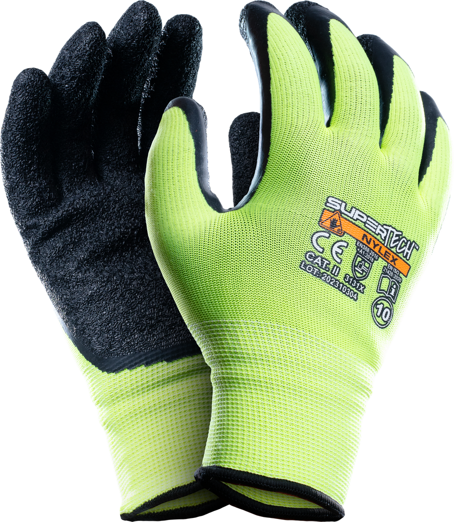 SUPER TECH NYLEX Safety work gloves