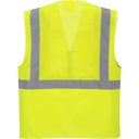 C496 Madrid Hi-Vis Half Mesh Executive Vest