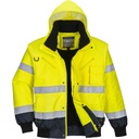 C465 3-in-1 Hi-Vis Contrast Bomber Jacket