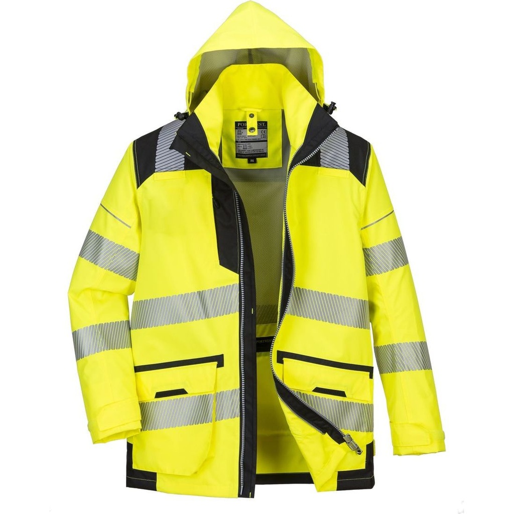PW367 PW3 Hi-Vis Breathable 5-in-1 Jacket