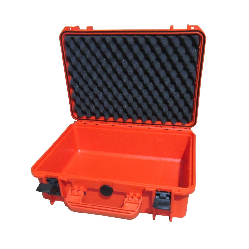 02.02.0132 First Aid Box plastic "Pharma Waterproof Medi Box" orange (Empty)