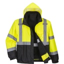 S365 Hi-Vis 3-in-1 Contrast Premium Bomber Jacket