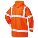 Hi-Vis Waterproof PU Coated Rain Jacket