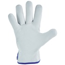 STD. SILVERSTONE Buffalo grain leather gloves
