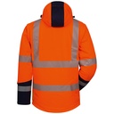 Hi-Vis 2-in-1 Padded Waterproof Breathable Softshell (3L)