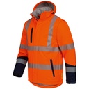 Hi-Vis 2-in-1 Padded Waterproof Breathable Softshell (3L)