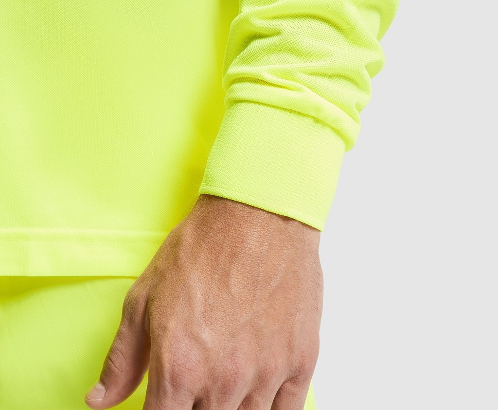 HV9306 POLARIS L/S Hi-Viz Polo Shirt