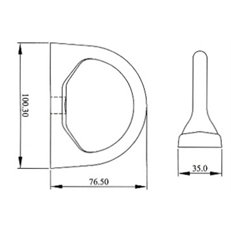 FA 60 014 00 - Vertical Anchorage D-Bolt