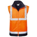 SPENCER/TRAVIS Hi-Vis Two-Tone 3-in-1 Waterproof Winter Parka Jacket