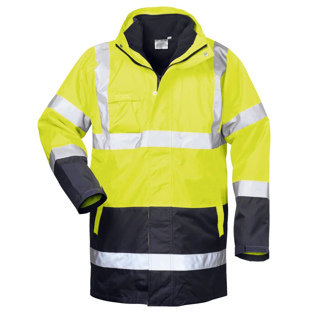 SPENCER/TRAVIS Hi-Vis Two-Tone 3-in-1 Waterproof Winter Parka Jacket