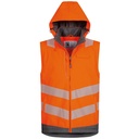 ANDOMAR/HADEMAR Hi-Vis 2-in-1 Padded Waterproof Breathable Softshell (3L), Segmented tape
