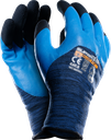 SUPER TECH BLUE FIX Double Latex Coated Safety work gloves