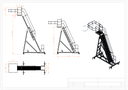 7848 Tanker Maintenance Repair Platform Ladder 4m - 5.9m