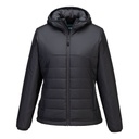S613 Professional Women's Hooded Insulated Baffle Jacket
