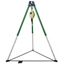 FA 60 102 00 ATEX Tripod 10 ft. with double head mounted pulleys
