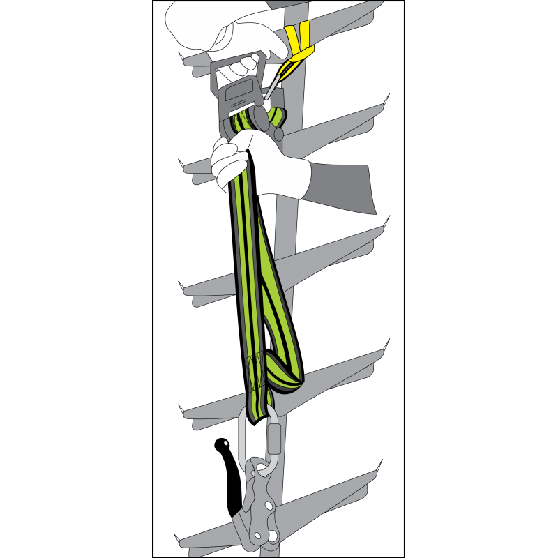FA 70 028 11 Anchorage and evacuation strap 