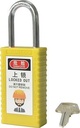 501L 6.3/76mm Long ABS Body & Steel Shakle LOTO Padlock