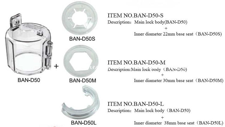 D50 Multi-Function Button Lockout (Main-part)