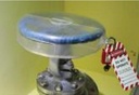 F1CR Full Transparent Gate Valve Lockout