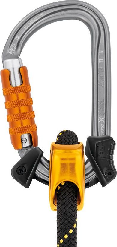 M095AA00 CAPTIV ADJUST Carabiner positioning bar combined with an ADJUST rope adjuster