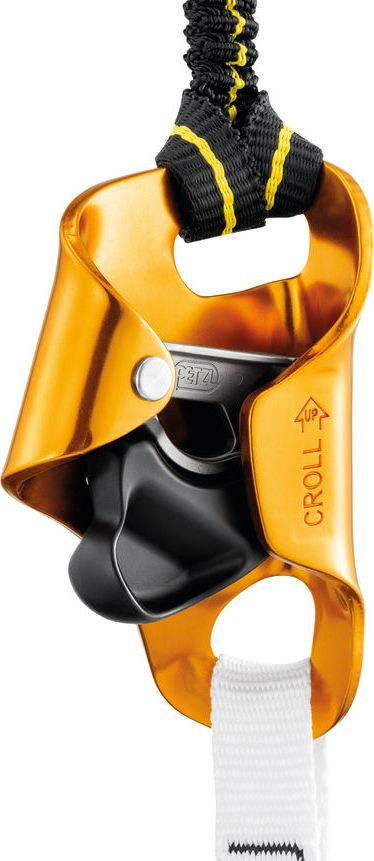 D022EA00 KNEE ASCENT CLIP Ascender assembly with connector for boot for single rope ascents