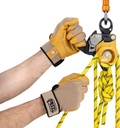 P001DA00 TWIN RELEASE Releasable double progress capture pulley for haul systems