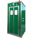 Cabin Mounted Emergency Shower and Eye/Face Wash, Insulated & Heated