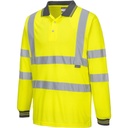 S277 Hi-Vis Polo Shirt L/S