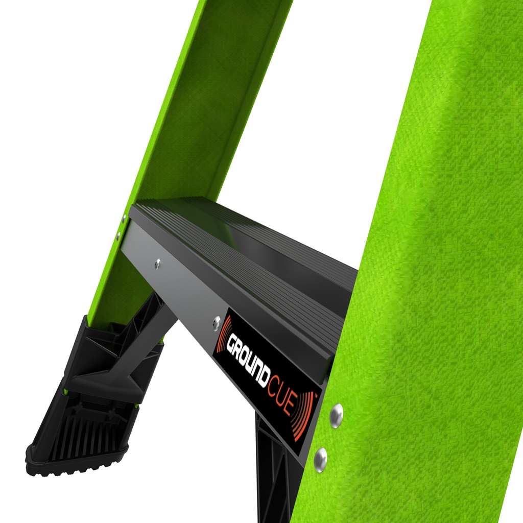 KING KOMBO XT 2.0 KING KOMBO XT, 6' - 170 kg Rated, Fiberglass 3-in-1 Extendable All-Access Combination Ladder with GRIP-N-GO Single-Hand Release Hinge, Rotating Wall Pad, V-bar, GROUND CUE, and Heavy-Duty Feet