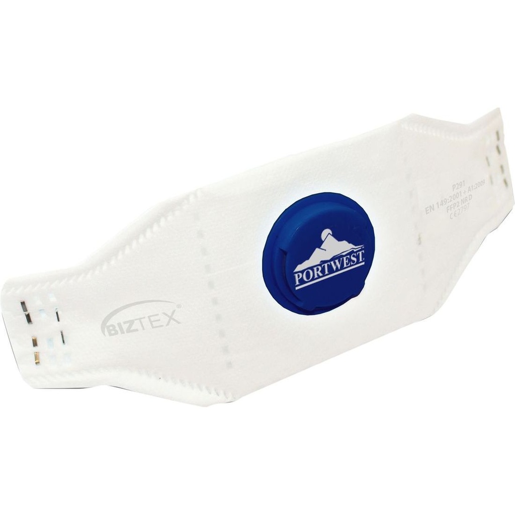 P291 EAGLE FFP2 Valved Dolomite Fold Flat Respirator
