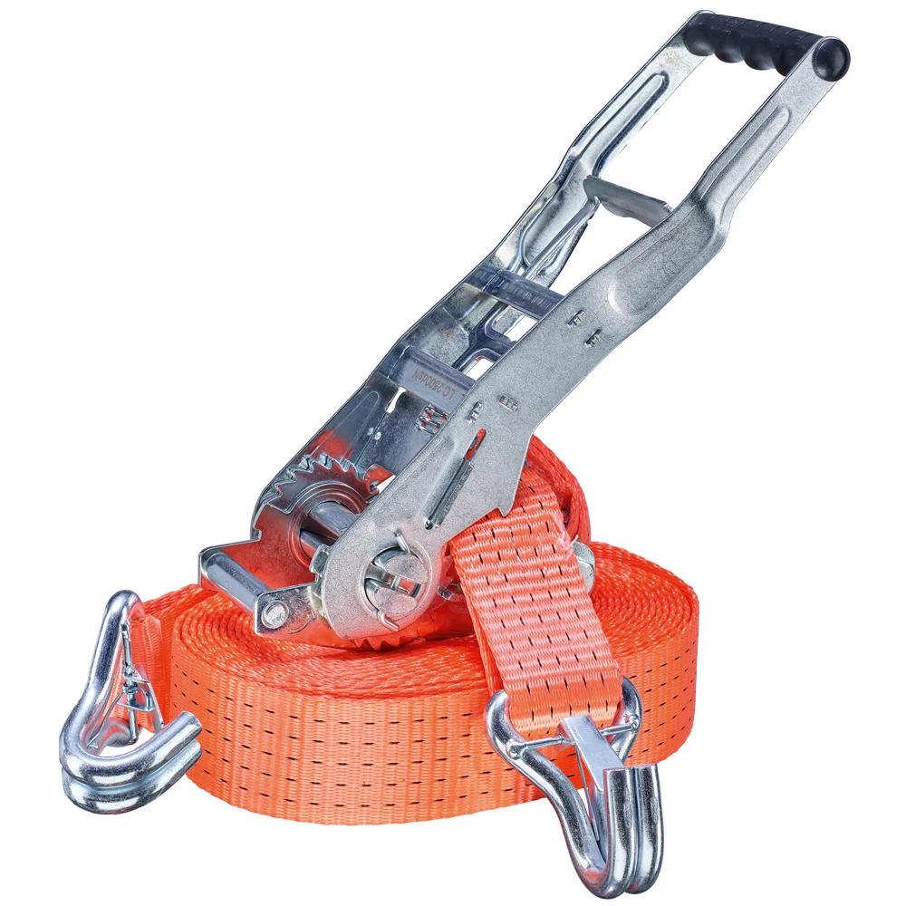 CARGO LASHING BELT, 2 PART, WITH EYE-HOOK