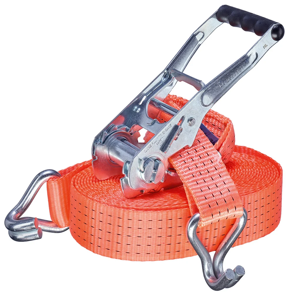 CARGO LASHING BELT, 2 PART, WITH DJ-HOOK