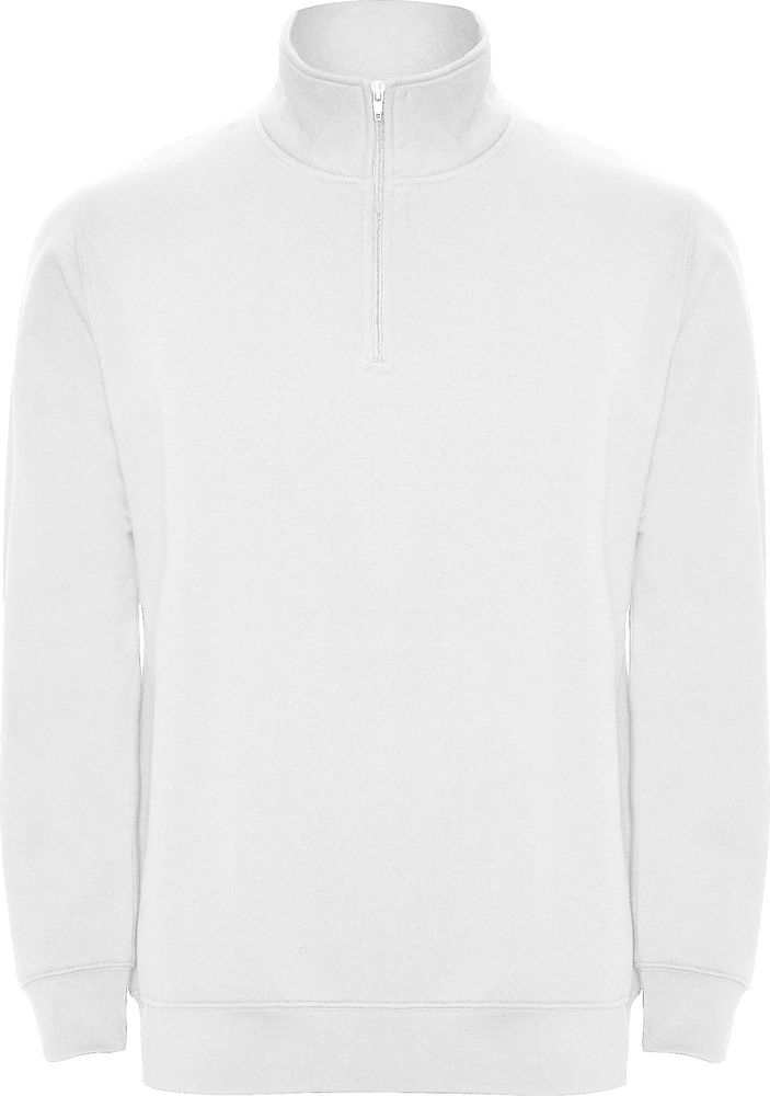 SU1109 ANETO Sweatshirt with matching half zip and polo neck