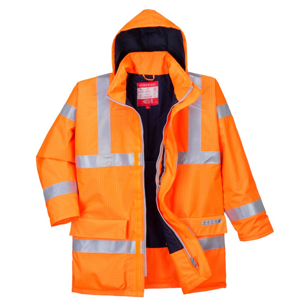 S778 Bizflame Rain Hi-Vis Antistatic FR Jacket