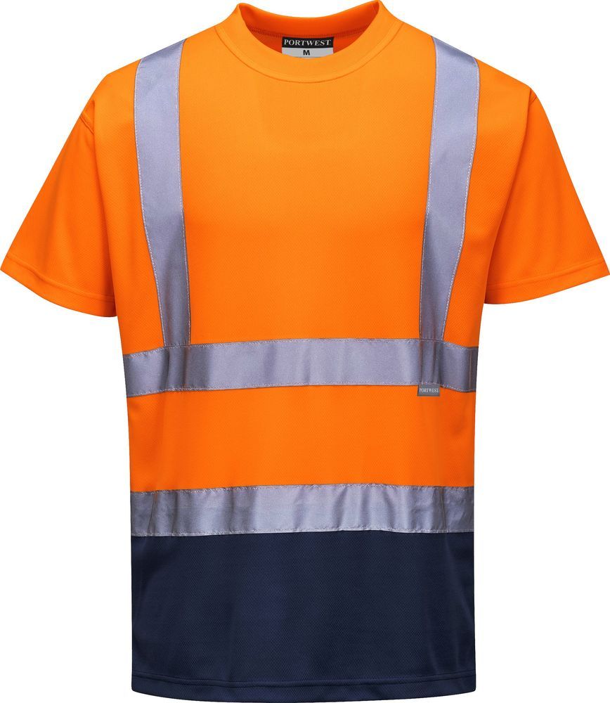 S378 Δίχρωμο Μπλούζες T-Shirts
