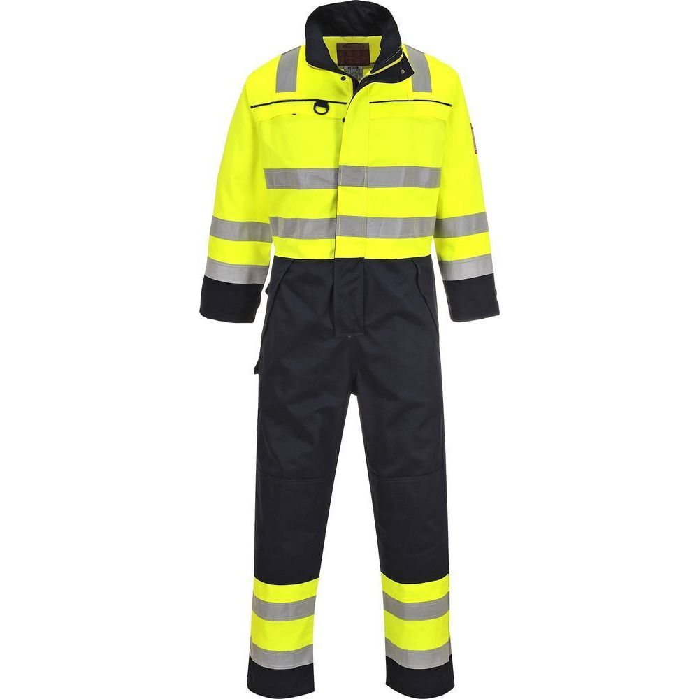 FR60 Bizflame Multi-Norm FR Anti-Static Hi-Vis Coverall APC 1 (13 ELIM)