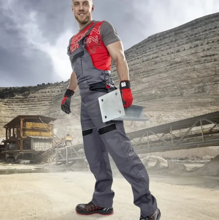COOL TREND Cotton Work Bib Brace