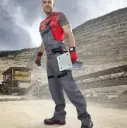 COOL TREND Cotton Work Bib Brace