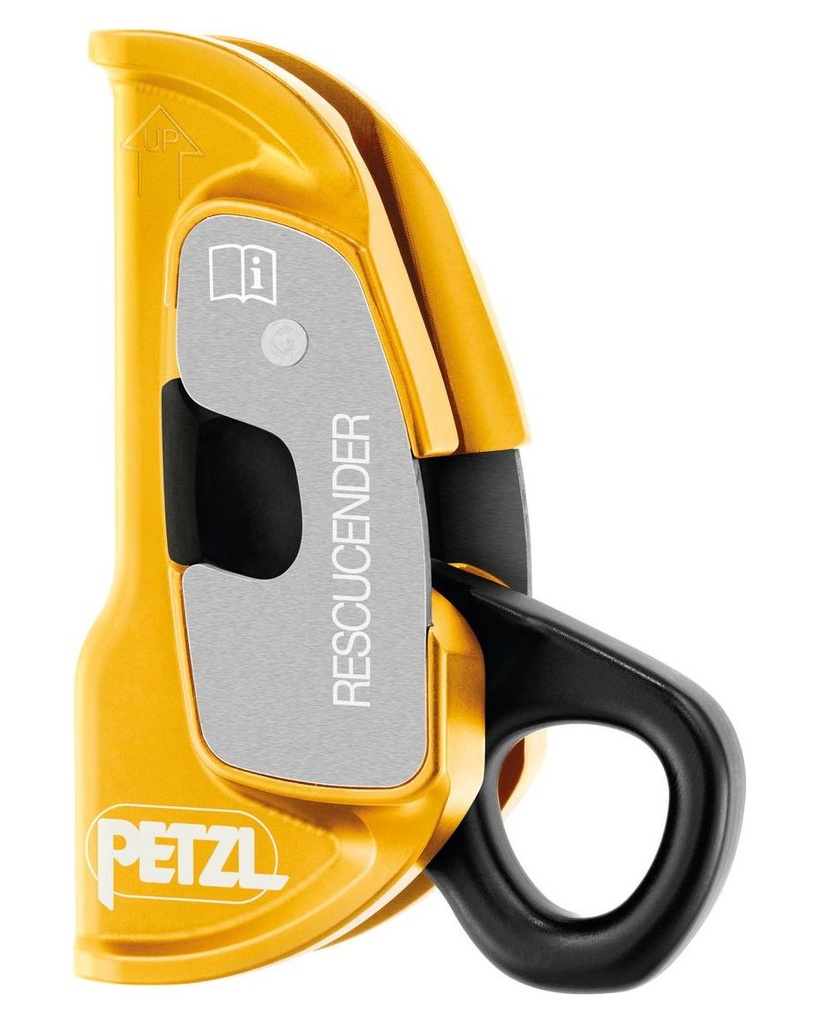 RESCUCENDER Openable cam-loaded rope clamp