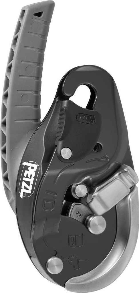 I’D® EVAC Self-braking descender with anti-panic function for lowering from an anchor
