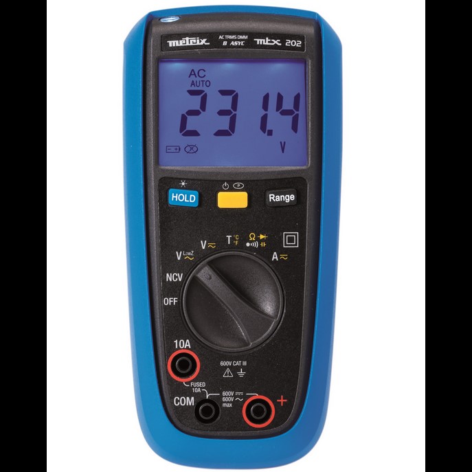 MTX202 TRMS Ψηφιακό πολύμετρο AC
