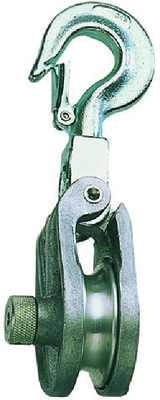 Τροχαλία με γάντζο για σχοινιά εργασίας (service ropes)