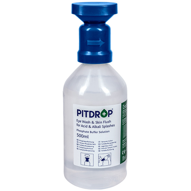 Pitdrop® Eyewash Solution 500ml. Ph Neutral Διάλυμα πλύσης ματιών
