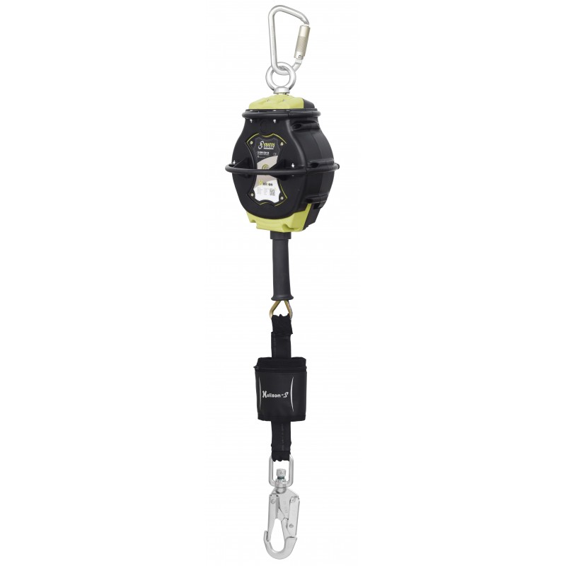 FA20402EXO HELIXON-S Συρματόσχοινο αυτοανασυρόμενου ανακόπτη πτώσης με εξωσκελετό EXO