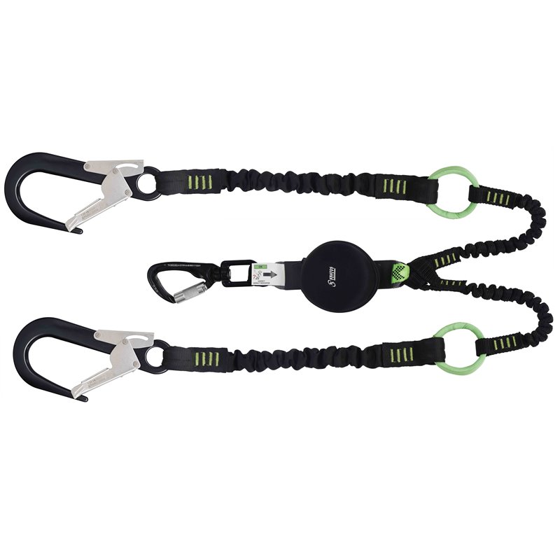 FA3082420 GRAVITY-S, Διπλός Επεκτεινόμενος Ιμάντας Απορρόφησης Ενέργειας 2 m με Ενδιάμεσους Δακτυλίους Tie-Back