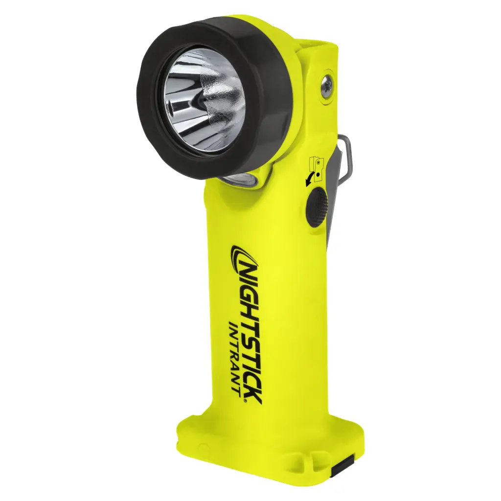 XPP-5566GX [Zone 0] INTRANT® Εγγενώς ασφαλής (IS) φακός γωνίας Dual-Light για πυροσβέστες, 200 Lumens