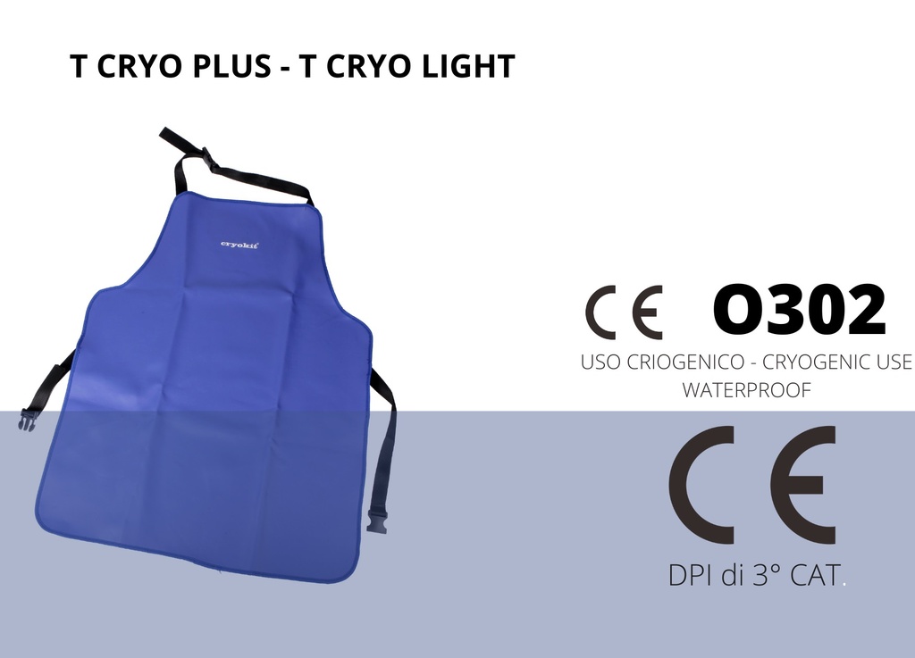 Κρυογενική ποδιά T-CRYO LIGHT (70X135 cm - 27"x53")