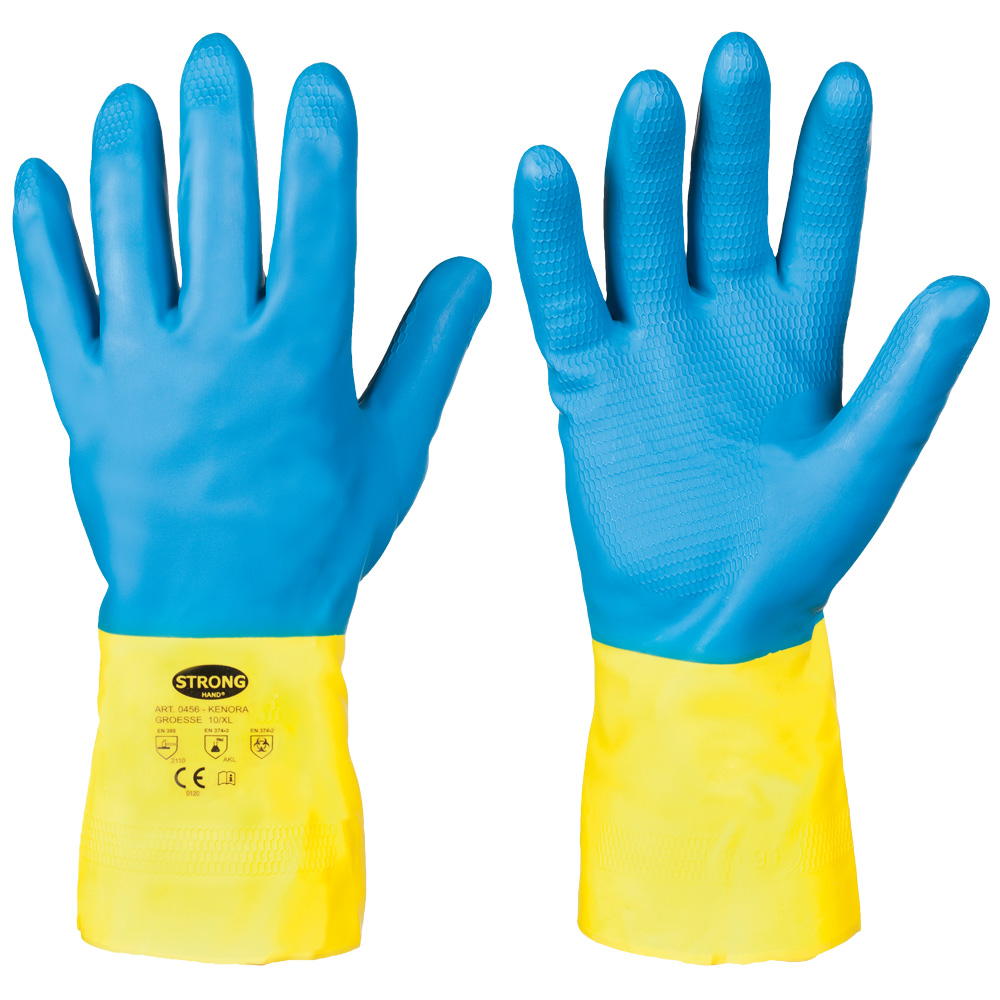 KENORA Γάντια Χημικής Προστασίας NEOPRENE Διπλής Προστασίας, Τύπου A (A.K.L.M.N.P.T.S)