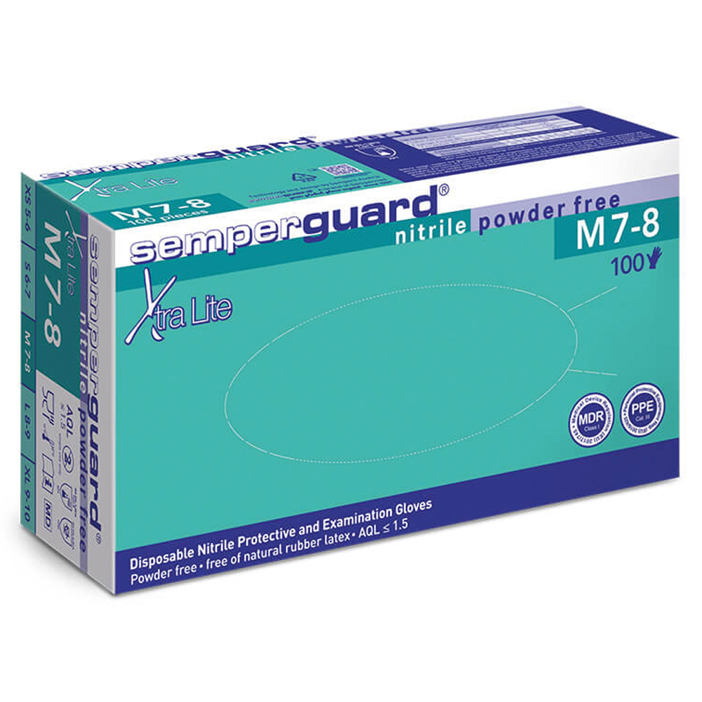 SEMPERGUARD® NITRILE XTRA LITE Γάντια μίας χρήσης Τύπου B (KPT)